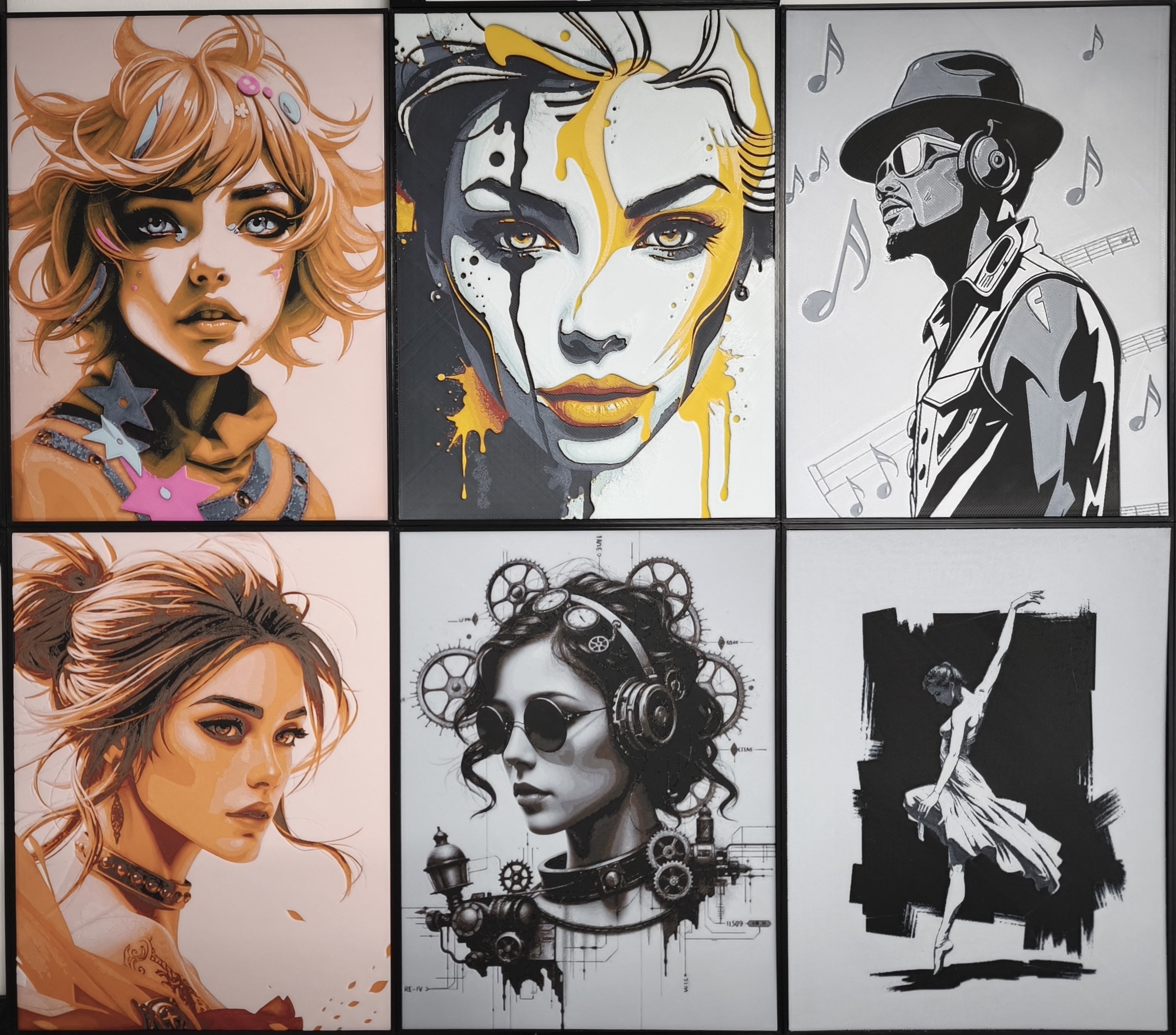 Portraits fantaisies