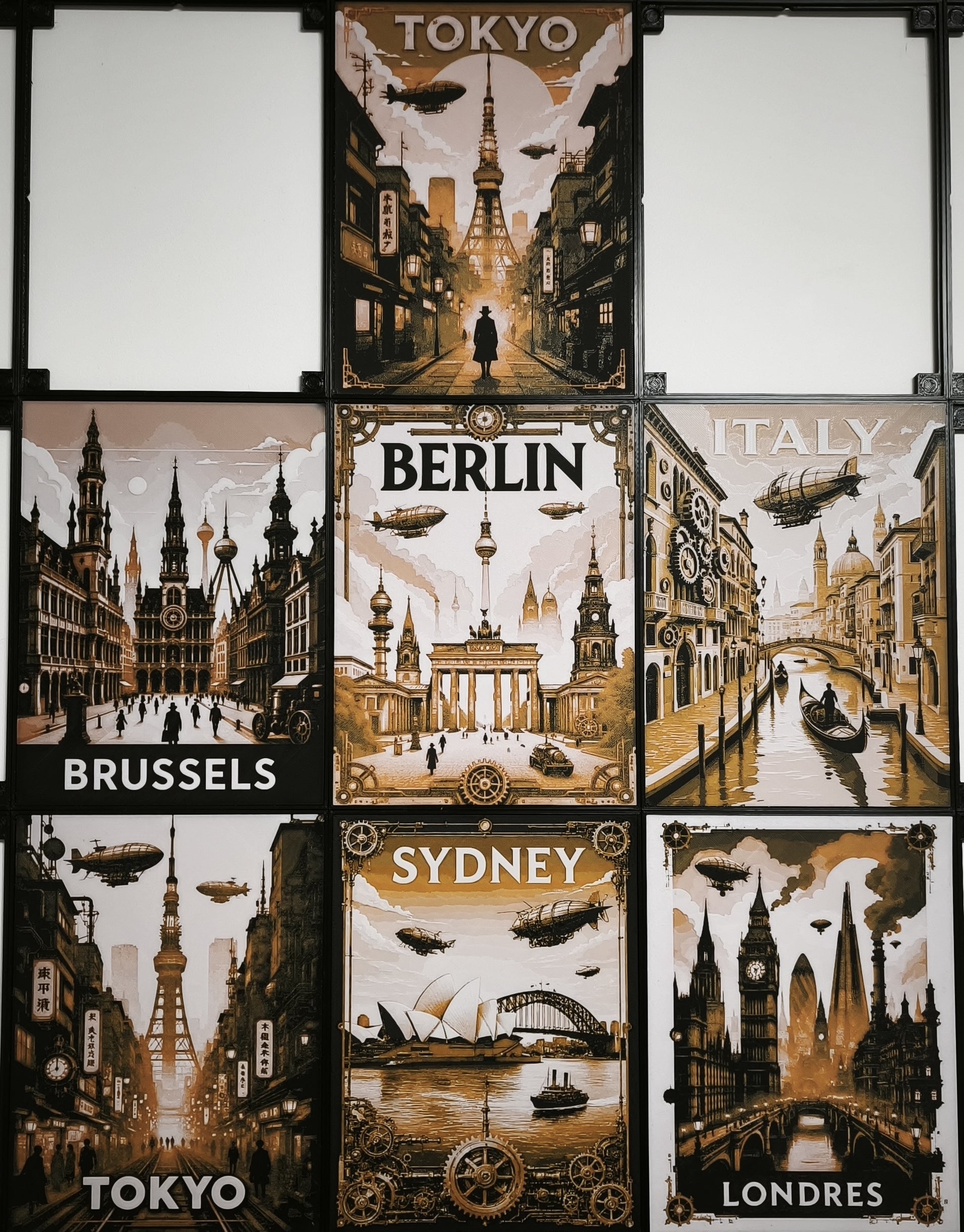 Affiches d'inspiration Steampunk