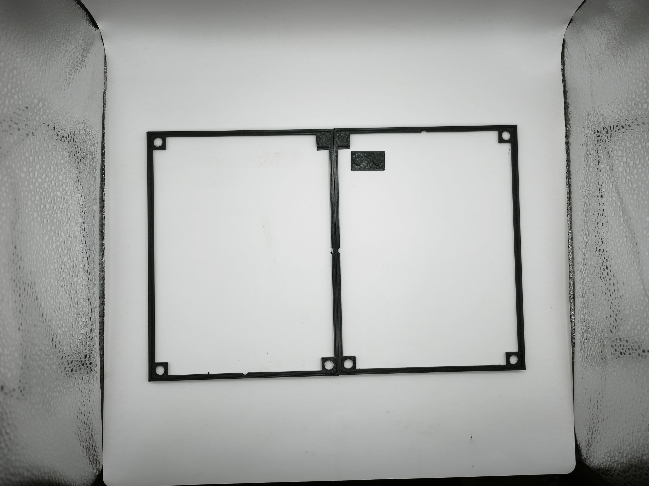 Connecteur cadre 2x, installation