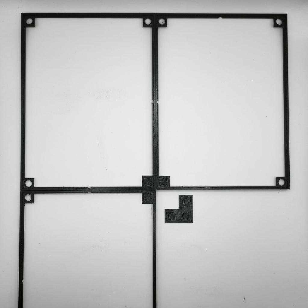 Connecteur cadre 3x, installation