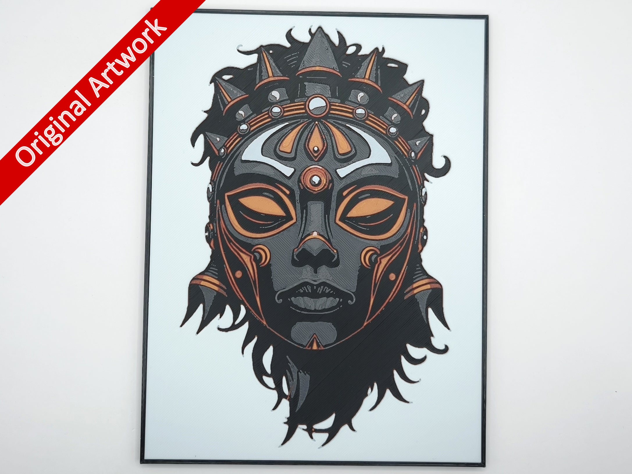 Affiche : Masque africain