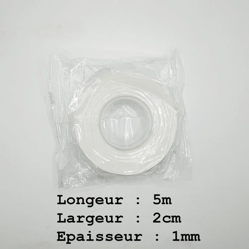 Ruban adhésif double face transparent de type Nano

