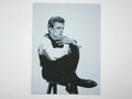 Affiche/poster James Dean imprimée en 3d noir et blanc