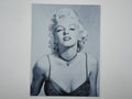 Affiche/poster Marilyn Monroe imprimée en 3d noir et blanc