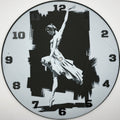 Horloge complète : La danseuse étoile (impression 3D) avec les nombres en couleur noir