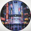 Horloge complète : Tokyo cyberpunk (impression 3D) avec les nombres en couleur noir
